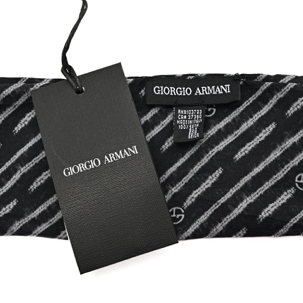 GIORGIO ARMANI シルク100% アスコットタイ｜434688｜GUARDAROBA MILANO OFFICIAL STORE