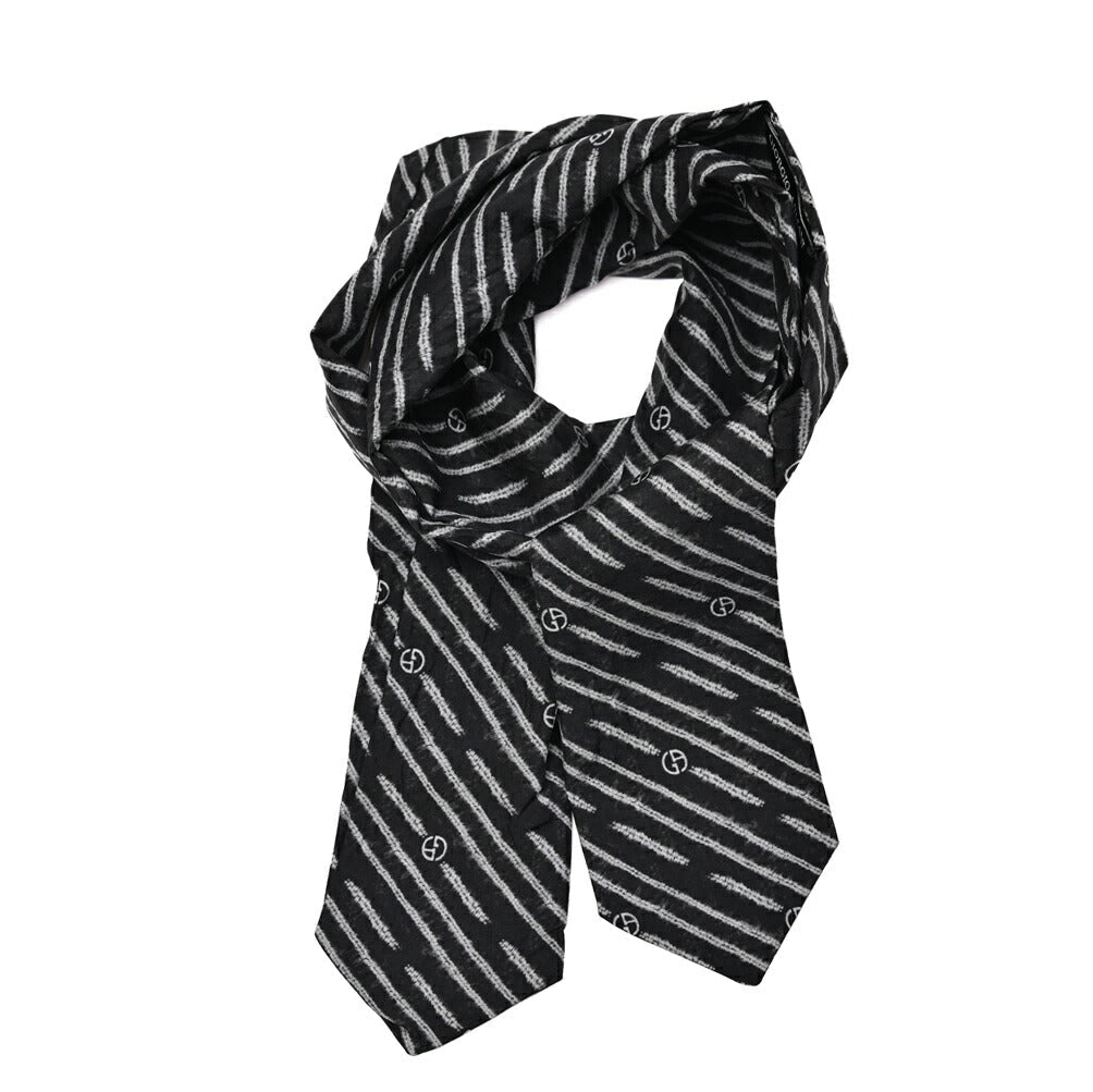 GIORGIO ARMANI シルク100% アスコットタイ｜434688｜GUARDAROBA MILANO OFFICIAL STORE