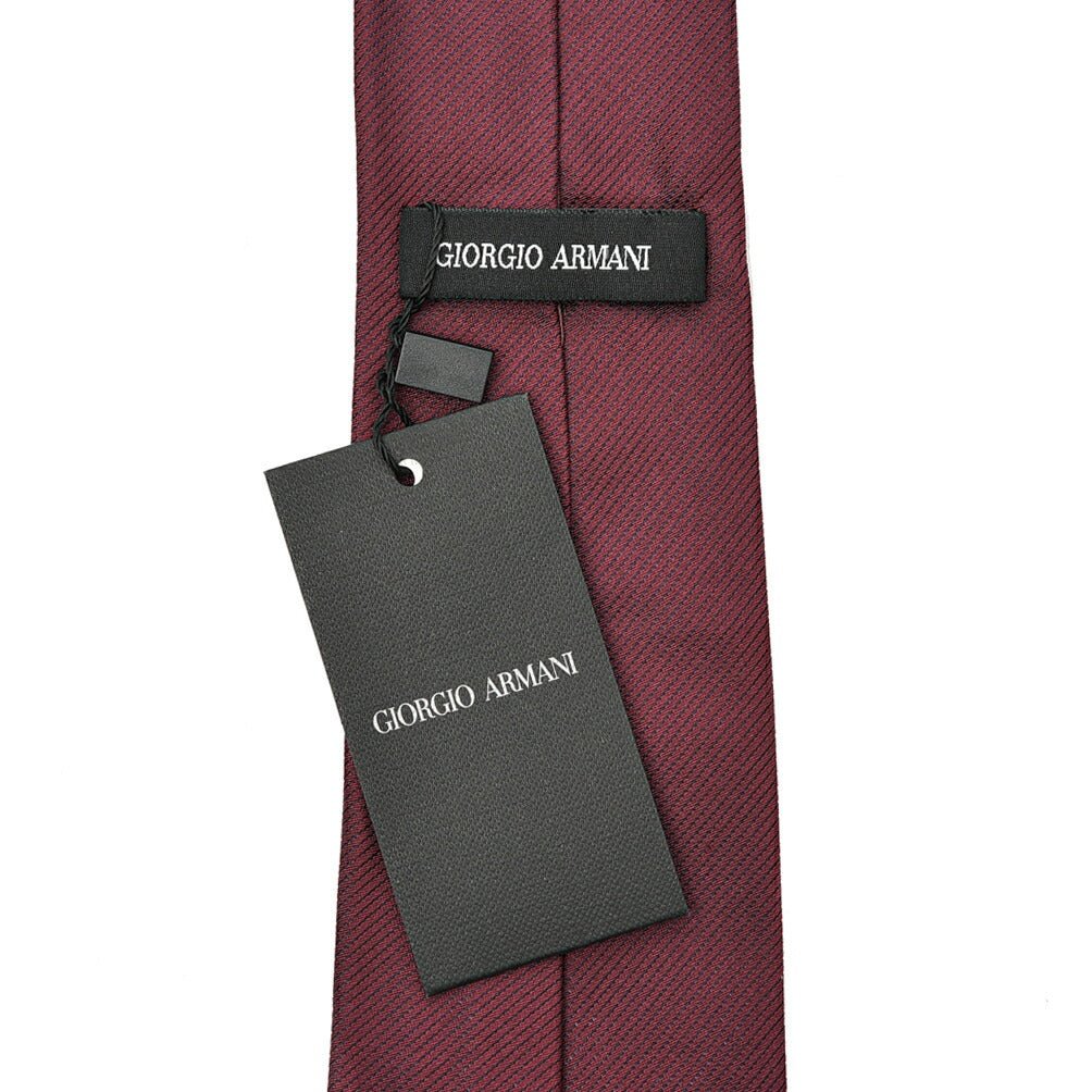 GIORGIO ARMANI シルク100% レジメンタルネクタイ｜GUARDAROBA MILANO OFFICIAL STORE