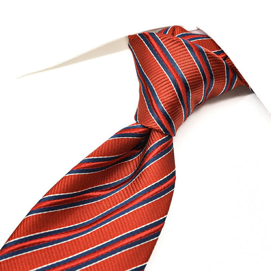 SALE｜GIORGIO ARMANI シルクコットン レジメンタルネクタイ｜402159｜GUARDAROBA MILANO OFFICIAL STORE