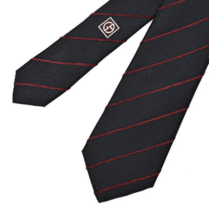 GIORGIO ARMANI シルク混 レジメンタル柄ネクタイ｜434667｜GUARDAROBA MILANO OFFICIAL STORE
