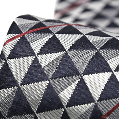 GIORGIO ARMANI ウール混シルク 幾何柄ネクタイ｜434678｜GUARDAROBA MILANO OFFICIAL STORE