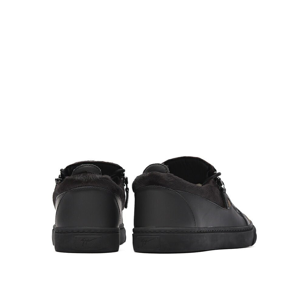 GIUSEPPE ZANOTTI ローカットハラコレザースニーカー｜426039 - 42｜GUARDAROBA MILANO OFFICIAL STORE