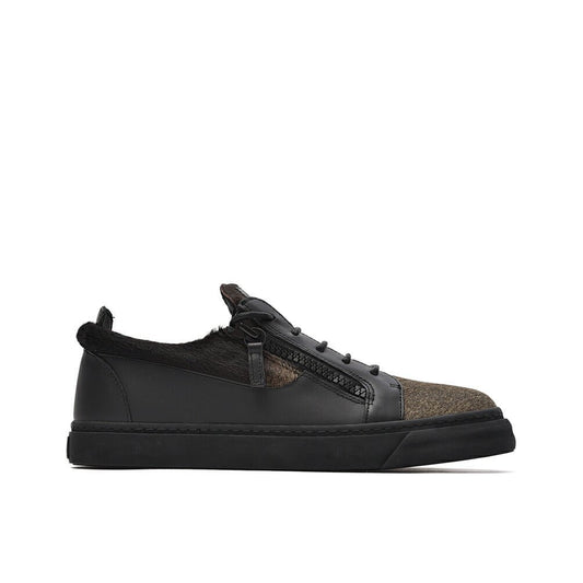 GIUSEPPE ZANOTTI ローカットハラコレザースニーカー｜426039 - 42｜GUARDAROBA MILANO OFFICIAL STORE
