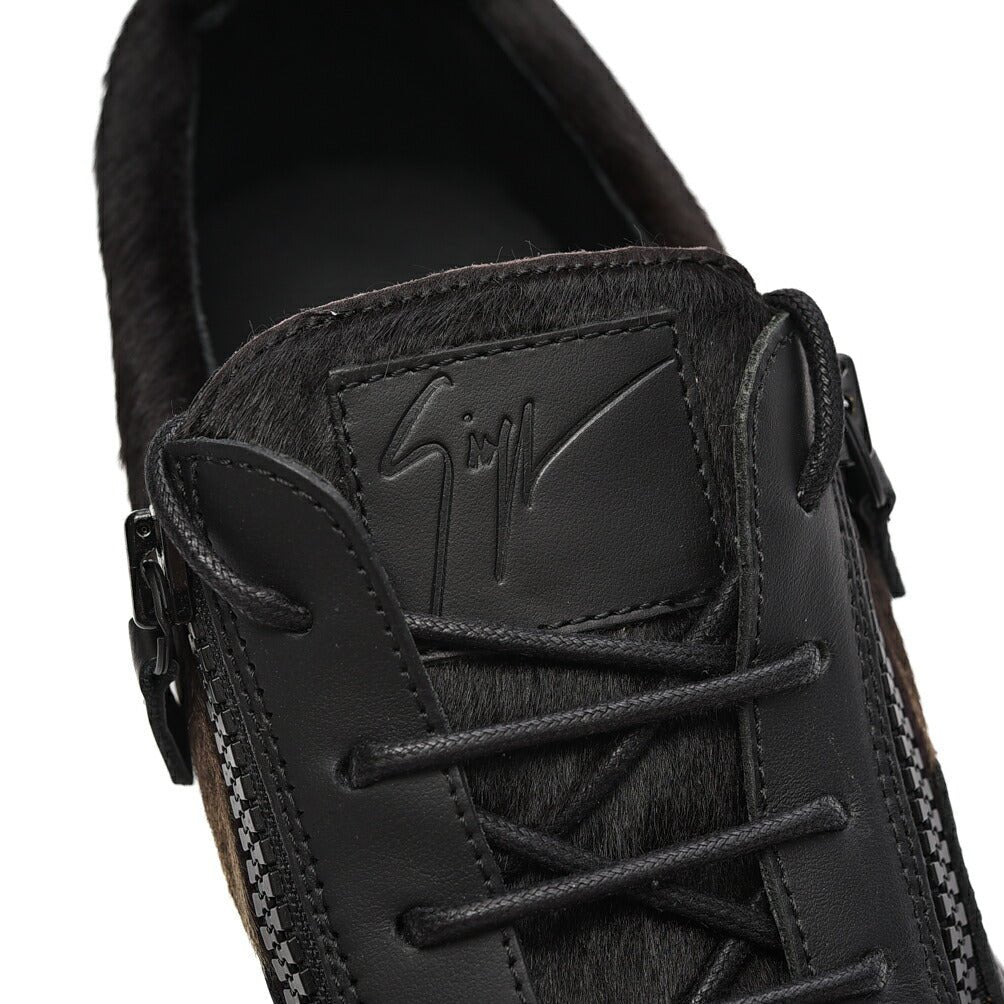 GIUSEPPE ZANOTTI ローカットハラコレザースニーカー｜426039 - 42｜GUARDAROBA MILANO OFFICIAL STORE