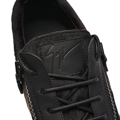 GIUSEPPE ZANOTTI ローカットハラコレザースニーカー｜426039 - 42｜GUARDAROBA MILANO OFFICIAL STORE