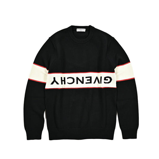 GIVENCHY コットン100% クルーネックミドルゲージニットセーター｜GUARDAROBA MILANO OFFICIAL STORE