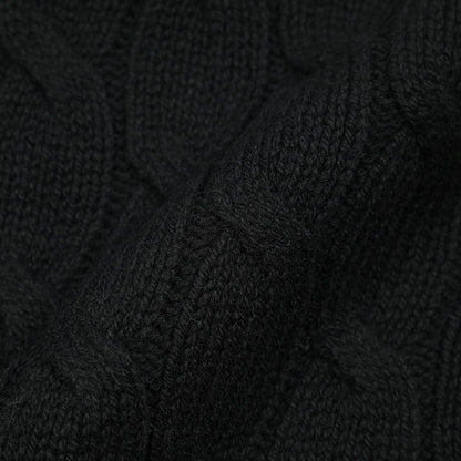 秋冬先行セール｜GRAN SASSO ヴァージンウール100% ケーブル編みタートルネックニットセーター｜415124-A-46｜GUARDAROBA MILANO OFFICIAL STORE