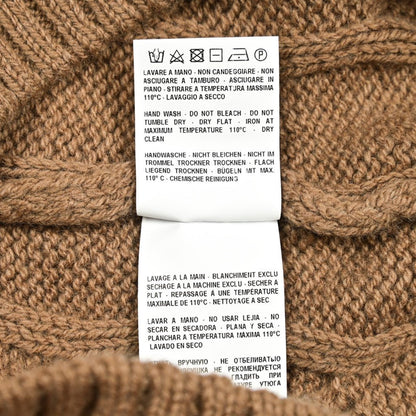 秋冬先行セール｜GRAN SASSO ヴァージンウール100% ケーブル編みタートルネックニットセーター｜415124-A-46｜GUARDAROBA MILANO OFFICIAL STORE