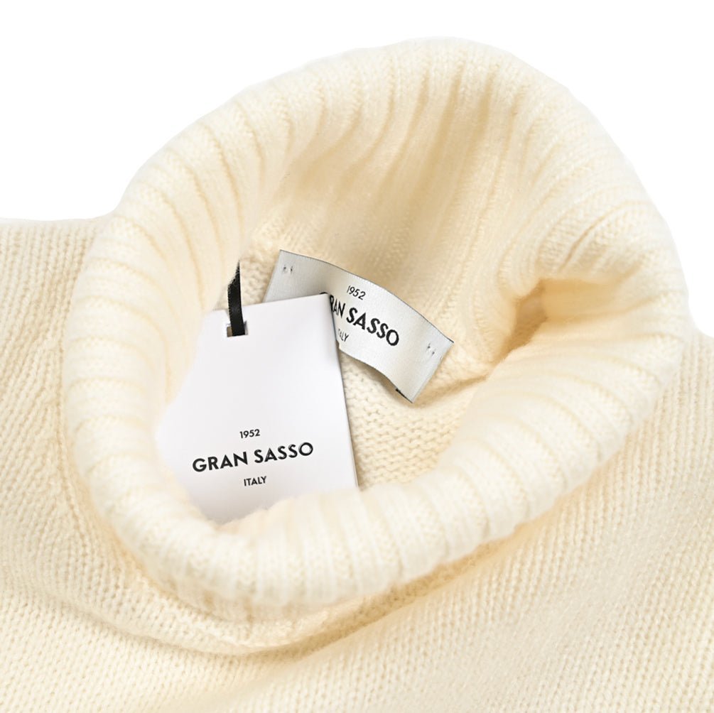 秋冬先行セール｜GRAN SASSO ヴァージンウール100% タートルネックニットセーター｜415304-A-46｜GUARDAROBA MILANO OFFICIAL STORE
