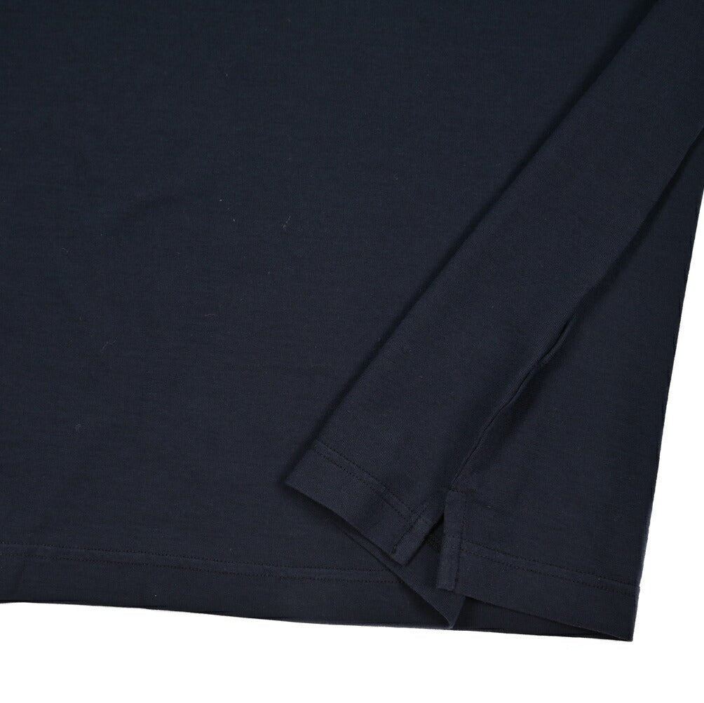 GRAN SASSO コットン100% 長袖鹿の子ポロシャツ (製品染め)｜425868｜GUARDAROBA MILANO OFFICIAL STORE
