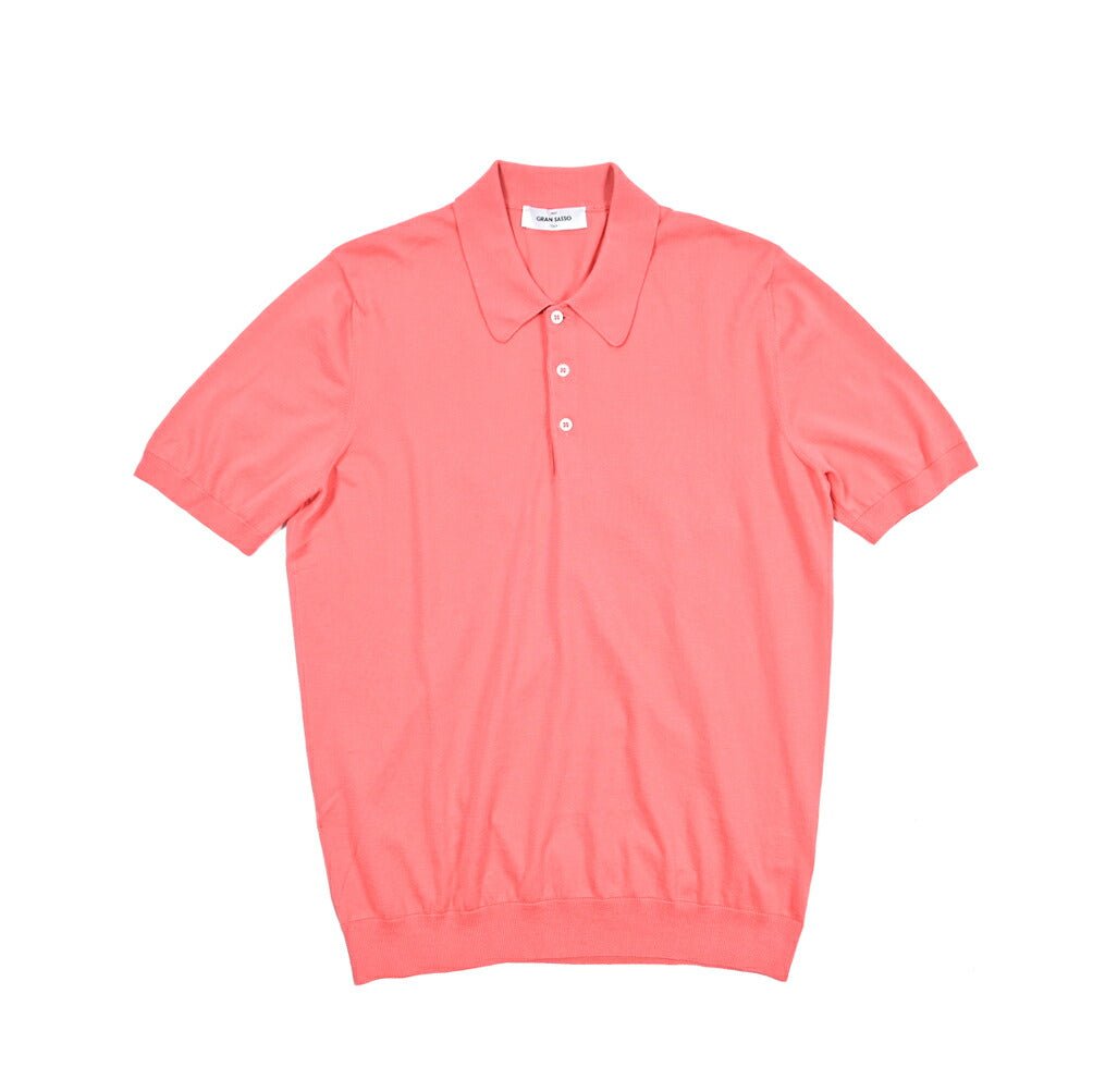GRAN SASSO コットン100% 半袖ニットポロシャツ｜425869｜GUARDAROBA MILANO OFFICIAL STORE