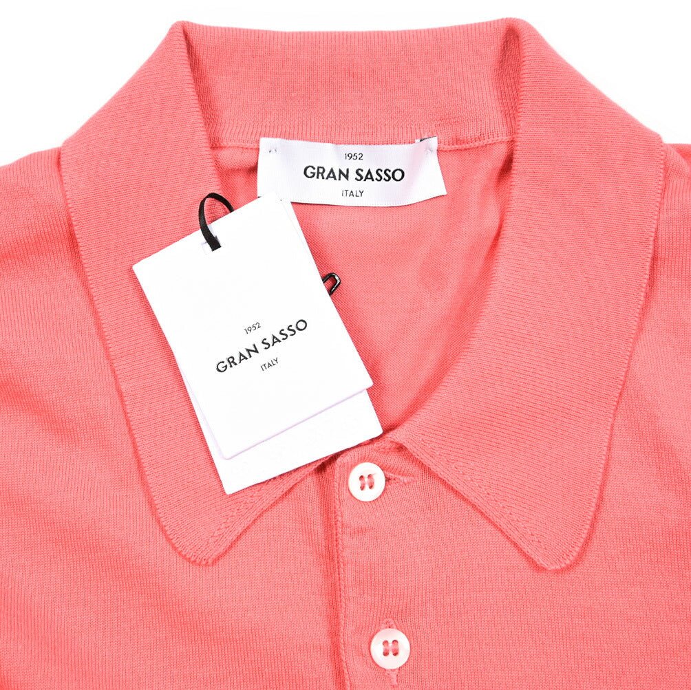 GRAN SASSO コットン100% 半袖ニットポロシャツ｜425869｜GUARDAROBA MILANO OFFICIAL STORE
