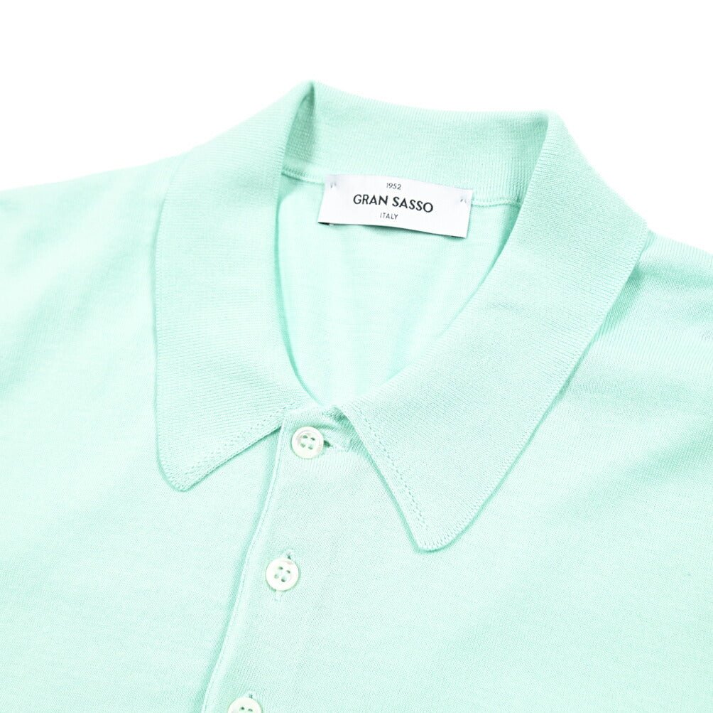 GRAN SASSO コットン100% 半袖ニットポロシャツ｜425870｜GUARDAROBA MILANO OFFICIAL STORE