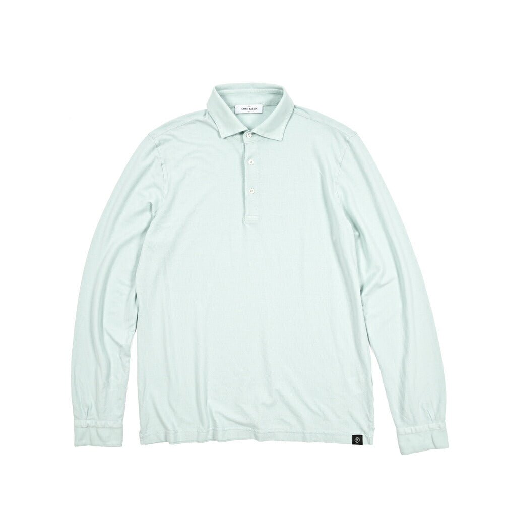 GRAN SASSO コットン100% 長袖ポロシャツ｜425871 - 50｜GUARDAROBA MILANO OFFICIAL STORE