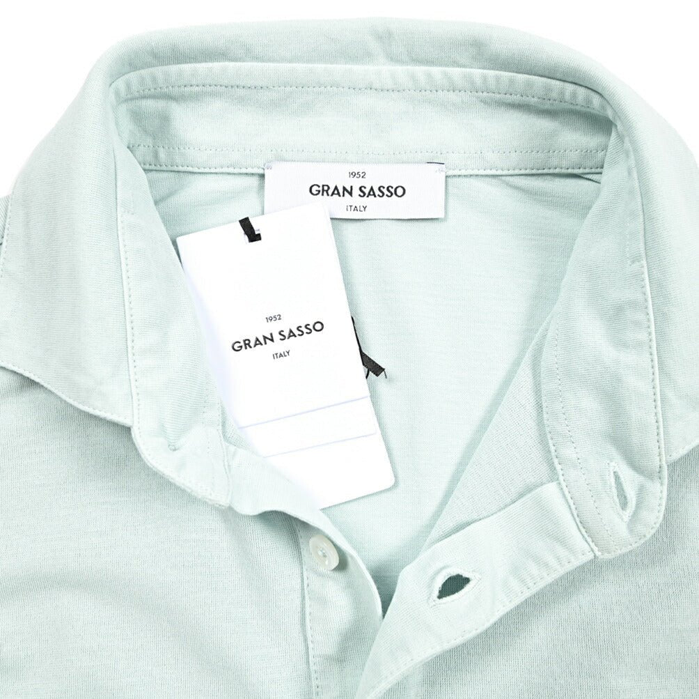 GRAN SASSO コットン100% 長袖ポロシャツ｜425871 - 50｜GUARDAROBA MILANO OFFICIAL STORE