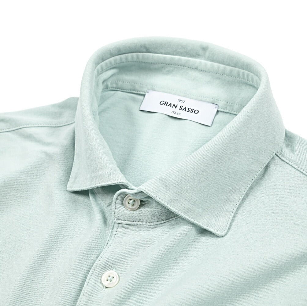 GRAN SASSO コットン100% 長袖ポロシャツ｜425871 - 50｜GUARDAROBA MILANO OFFICIAL STORE