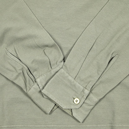 GRAN SASSO コットン100% 長袖鹿の子ポロシャツ｜425875｜GUARDAROBA MILANO OFFICIAL STORE