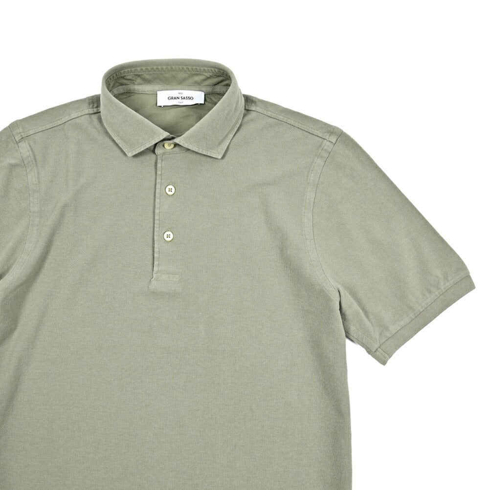 GRAN SASSO コットン100% 鹿の子ポロシャツ｜425879 - 48｜GUARDAROBA MILANO OFFICIAL STORE