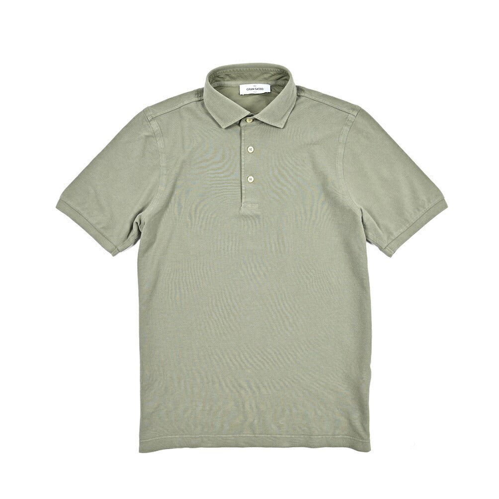 GRAN SASSO コットン100% 鹿の子ポロシャツ｜425879 - 48｜GUARDAROBA MILANO OFFICIAL STORE