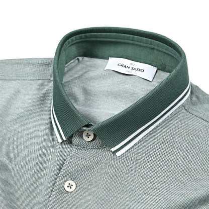 GRAN SASSO コットン100% 鹿の子ポロシャツ｜425883｜GUARDAROBA MILANO OFFICIAL STORE