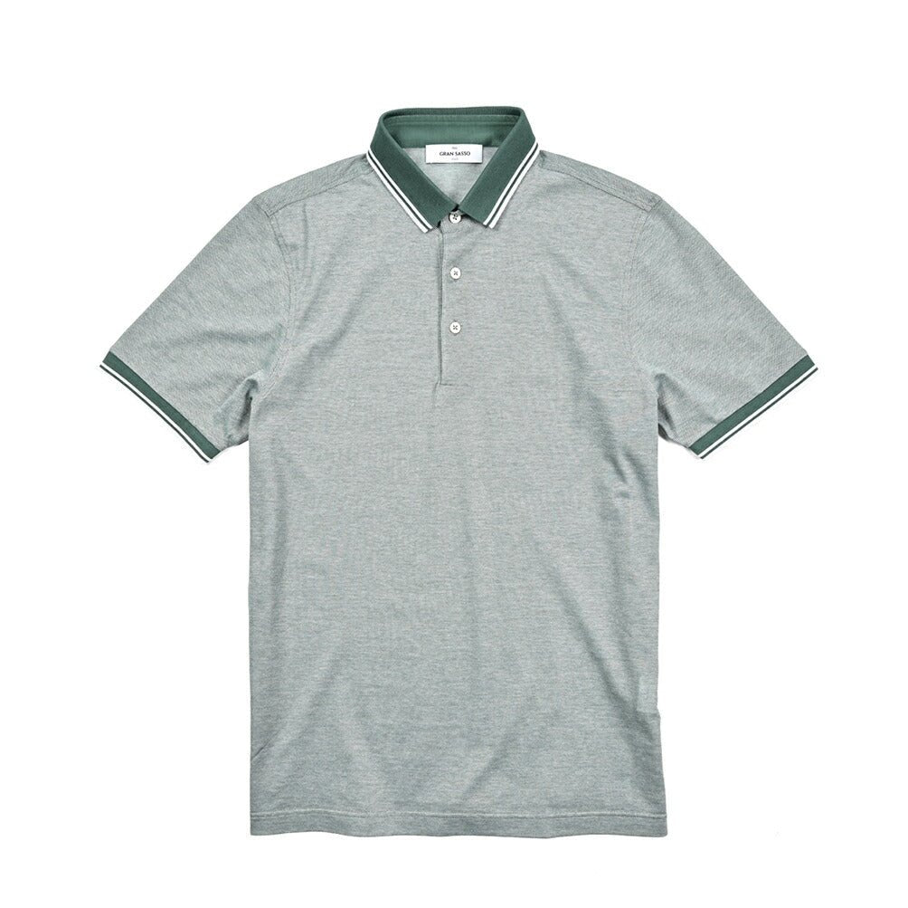 GRAN SASSO コットン100% 鹿の子ポロシャツ｜425883｜GUARDAROBA MILANO OFFICIAL STORE