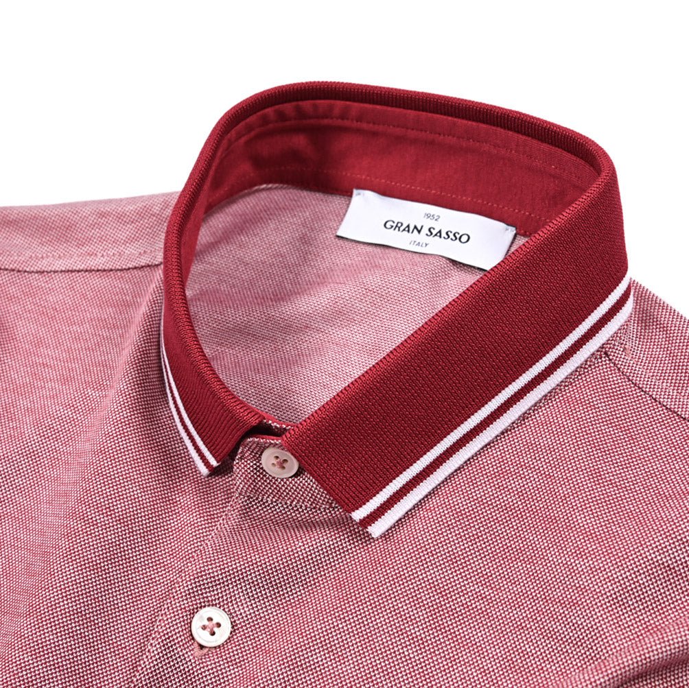 GRAN SASSO コットン100% 鹿の子ポロシャツ｜425884｜GUARDAROBA MILANO OFFICIAL STORE