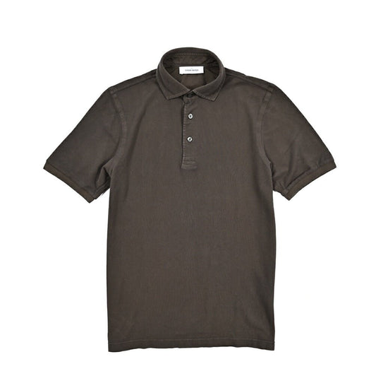 GRAN SASSO コットン100% 鹿の子ポロシャツ (製品染め)｜425890｜GUARDAROBA MILANO OFFICIAL STORE