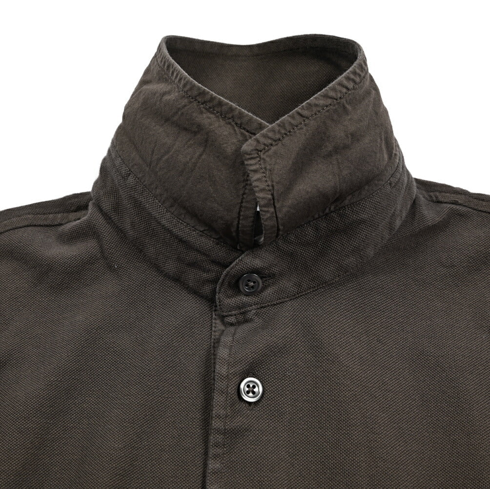 GRAN SASSO コットン100% 鹿の子ポロシャツ (製品染め)｜425890｜GUARDAROBA MILANO OFFICIAL STORE