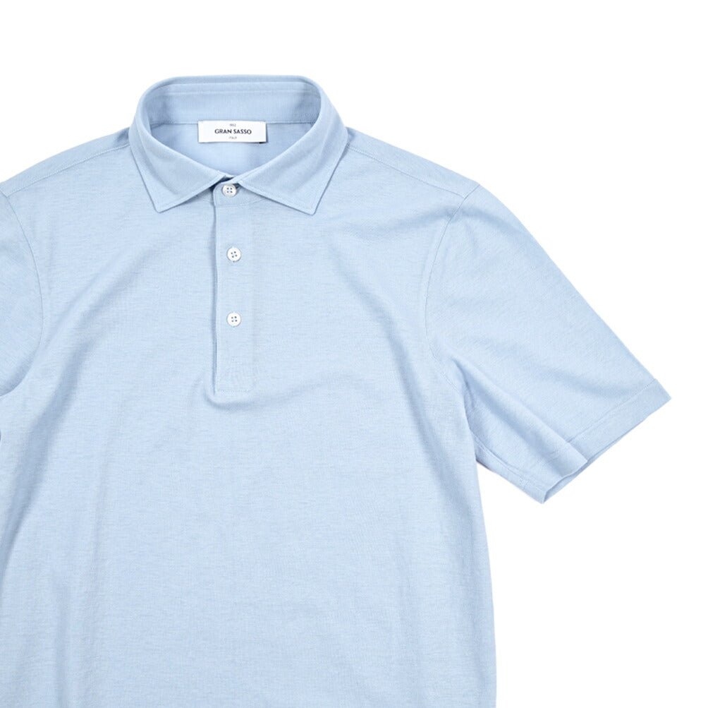 GRAN SASSO コットン100% 鹿の子ポロシャツ｜425893｜GUARDAROBA MILANO OFFICIAL STORE