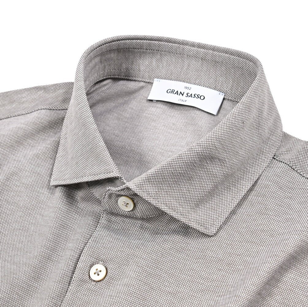 GRAN SASSO コットン100% 鹿の子ポロシャツ｜425896｜GUARDAROBA MILANO OFFICIAL STORE