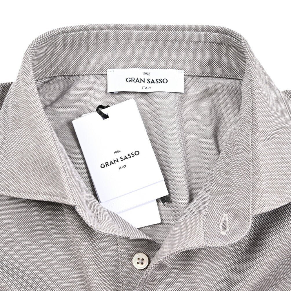 GRAN SASSO コットン100% 鹿の子ポロシャツ｜425896｜GUARDAROBA MILANO OFFICIAL STORE