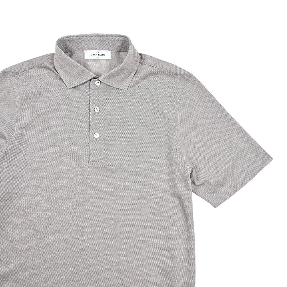GRAN SASSO コットン100% 鹿の子ポロシャツ｜425896｜GUARDAROBA MILANO OFFICIAL STORE