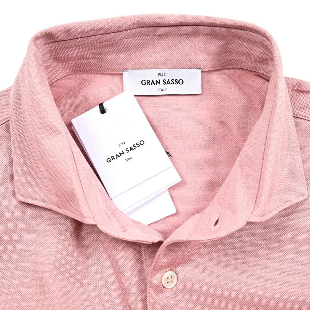 GRAN SASSO コットン100% 鹿の子ポロシャツ｜425897｜GUARDAROBA MILANO OFFICIAL STORE