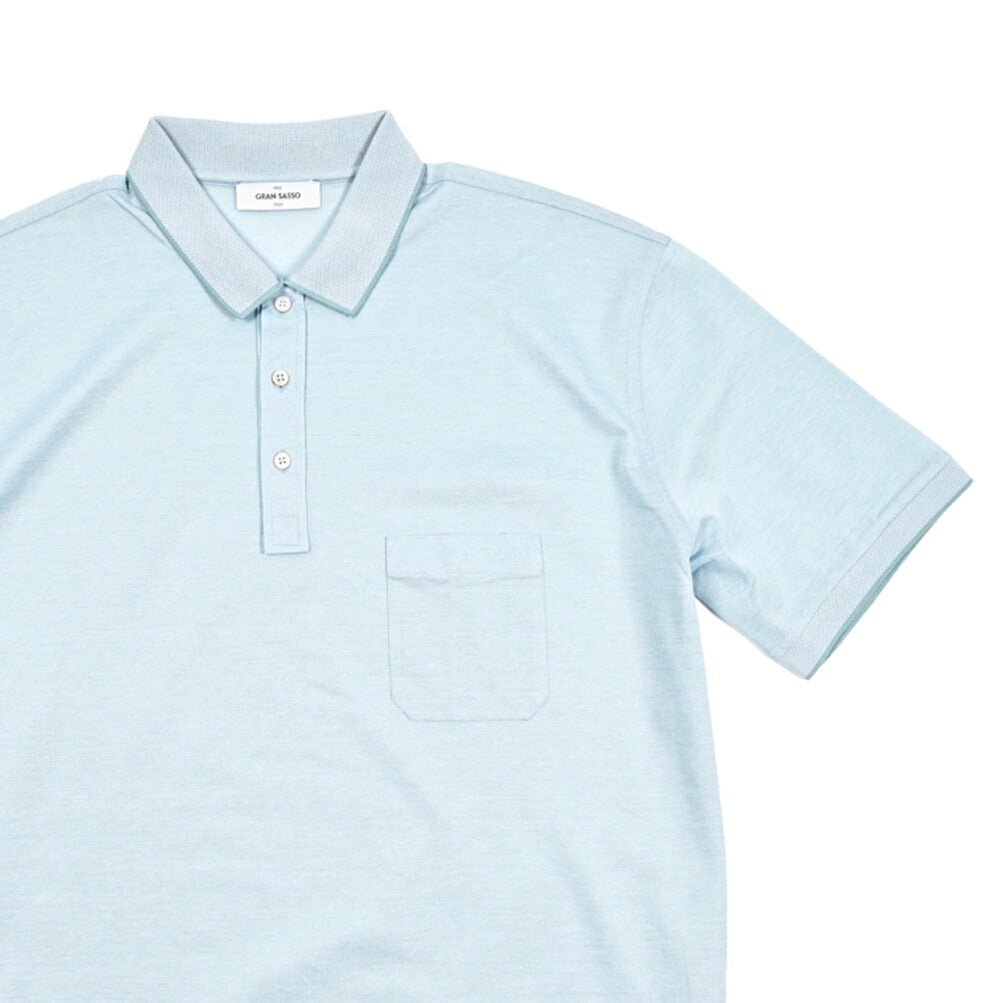 GRAN SASSO コットン100% 鹿の子ポロシャツ｜425898｜GUARDAROBA MILANO OFFICIAL STORE