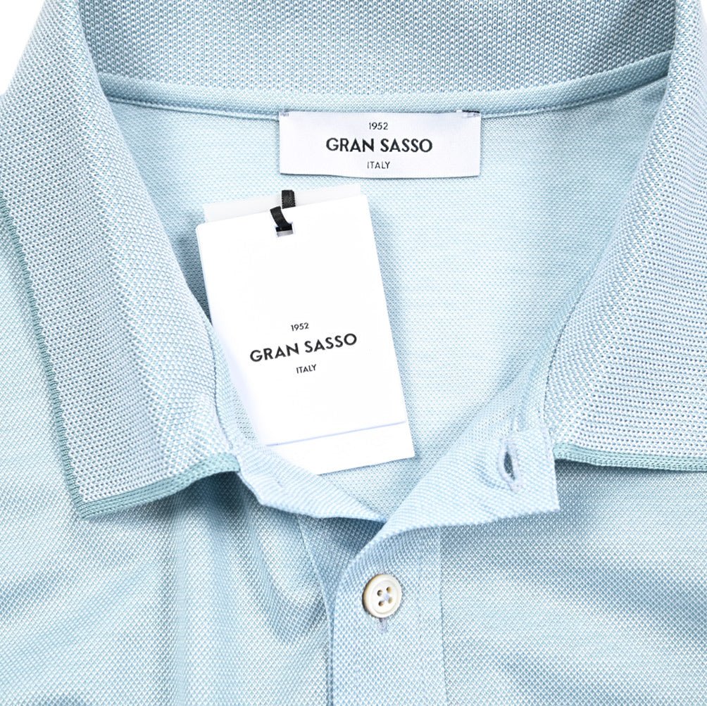 GRAN SASSO コットン100% 鹿の子ポロシャツ｜425898｜GUARDAROBA MILANO OFFICIAL STORE