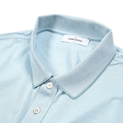 GRAN SASSO コットン100% 鹿の子ポロシャツ｜425898｜GUARDAROBA MILANO OFFICIAL STORE