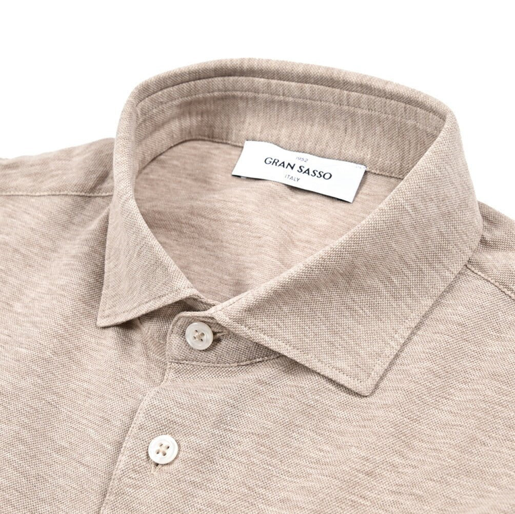 GRAN SASSO コットン100% 鹿の子ポロシャツ｜425900｜GUARDAROBA MILANO OFFICIAL STORE