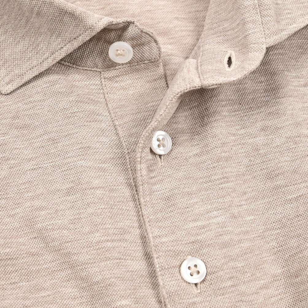 GRAN SASSO コットン100% 鹿の子ポロシャツ｜425900｜GUARDAROBA MILANO OFFICIAL STORE