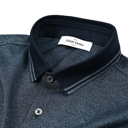 GRAN SASSO コットン100% 鹿の子ポロシャツ｜425902 - 46｜GUARDAROBA MILANO OFFICIAL STORE