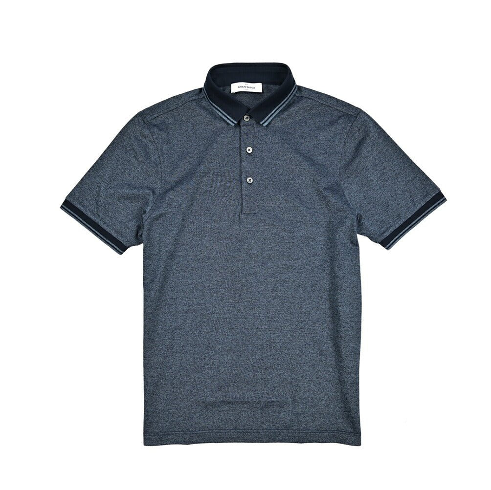 GRAN SASSO コットン100% 鹿の子ポロシャツ｜425902 - 46｜GUARDAROBA MILANO OFFICIAL STORE