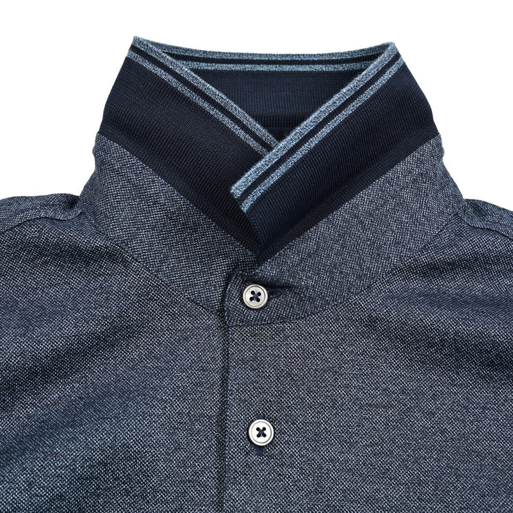 GRAN SASSO コットン100% 鹿の子ポロシャツ｜425902 - 46｜GUARDAROBA MILANO OFFICIAL STORE