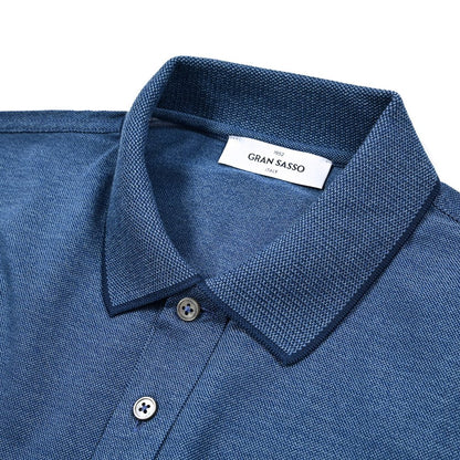 GRAN SASSO コットン100% 鹿の子ポロシャツ｜425928 - 46｜GUARDAROBA MILANO OFFICIAL STORE