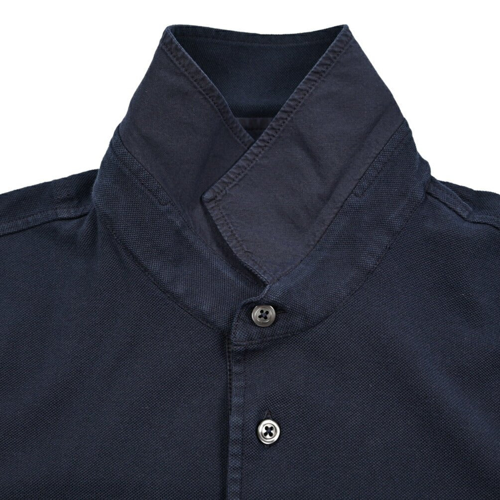 GRAN SASSO コットン100% 鹿の子ポロシャツ (製品染め)｜425967｜GUARDAROBA MILANO OFFICIAL STORE