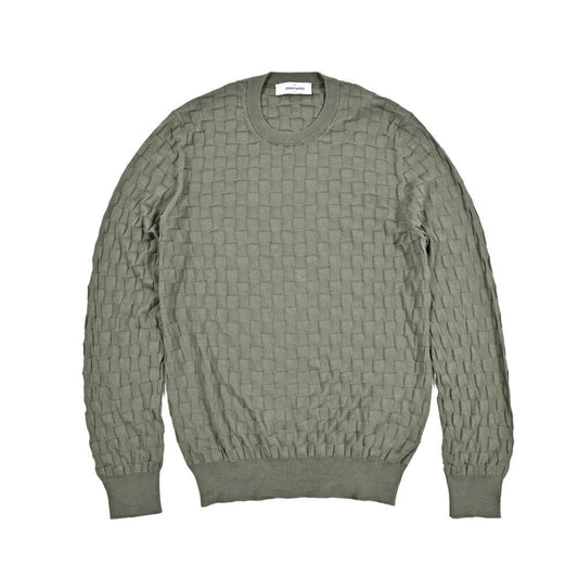 GRAN SASSO コットン100% クルーネックニットセーター｜426000 - 48｜GUARDAROBA MILANO OFFICIAL STORE