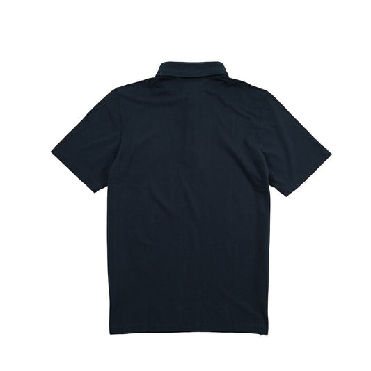 GRAN SASSO コットン100% 半袖鹿の子ポロシャツ ネイビー 50 | GUARDAROBA MILANO OFFICIAL STORE
