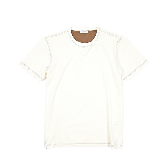 GRAN SASSO コットン100% クルーネック半袖Tシャツ｜407396｜GUARDAROBA MILANO OFFICIAL STORE