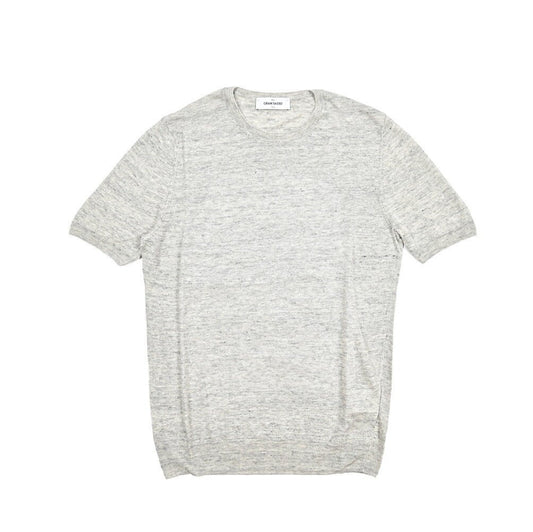GRAN SASSO リネン100% 半袖ニットTシャツ｜425994｜GUARDAROBA MILANO OFFICIAL STORE