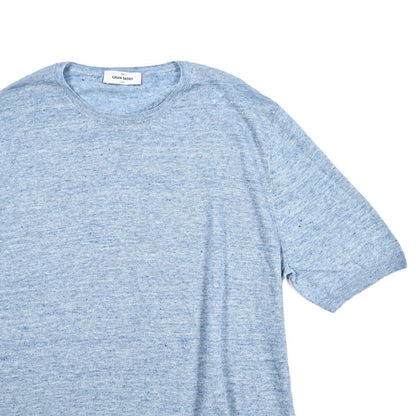 GRAN SASSO リネン100% 半袖ニットTシャツ｜425996｜GUARDAROBA MILANO OFFICIAL STORE