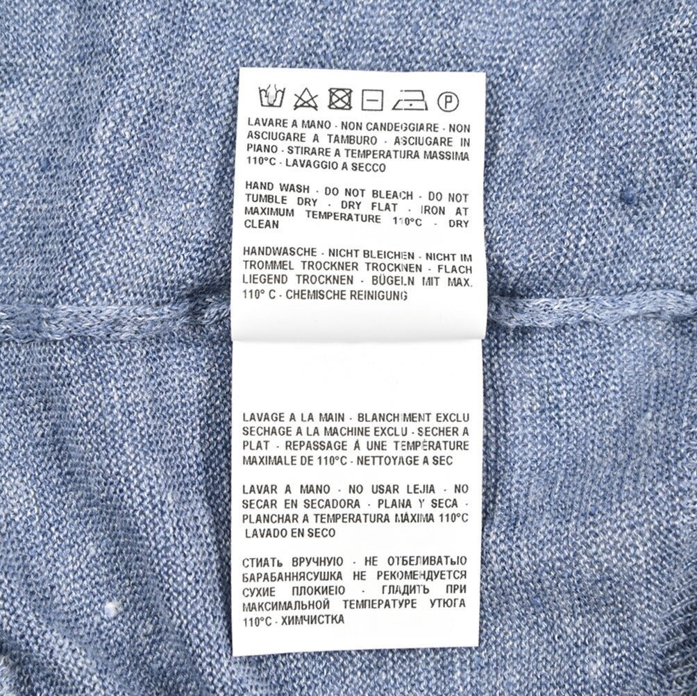 GRAN SASSO リネン100% 半袖ニットTシャツ｜425999｜GUARDAROBA MILANO OFFICIAL STORE